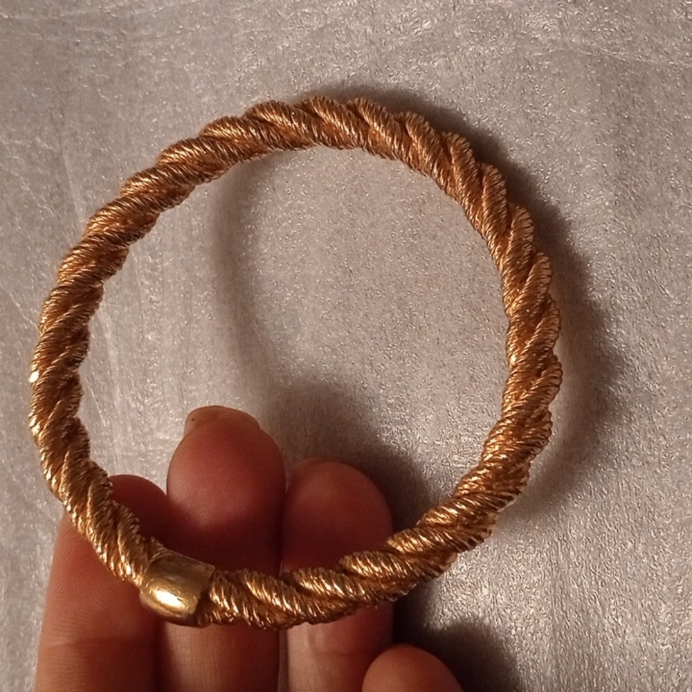 Twisted Rope Bangle Bracelet - image 4